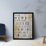 Affiche vintage Algérie collection Dzeco Art