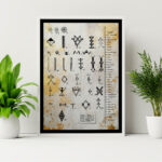 Affiche vintage Algérie collection Dzeco Art