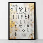 Affiche vintage Algérie collection Dzeco Art