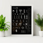 Affiche vintage Algérie collection Dzeco Art