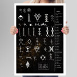 Affiche vintage Algérie collection Dzeco Art