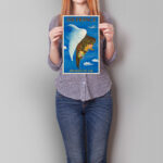 Affiche vintage Algérie France collection Dzeco Art