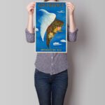 Affiche vintage Algérie France collection Dzeco Art