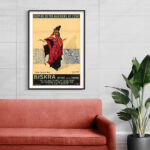 Affiche vintage Algérie collection Dzeco Art