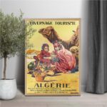 Affiche vintage Algérie collection Dzeco Art