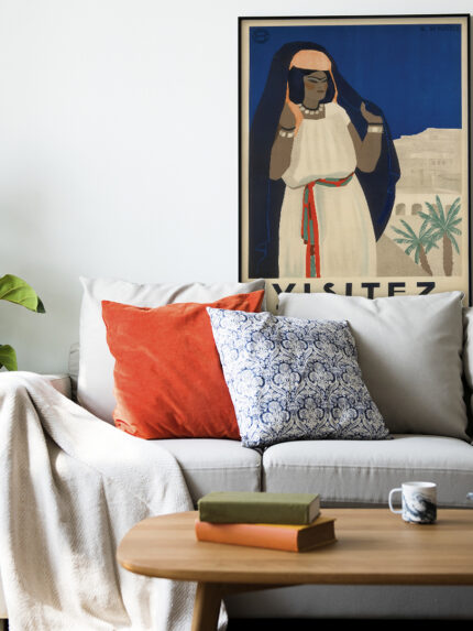 Affiche vintage Algérie collection Dzeco Art