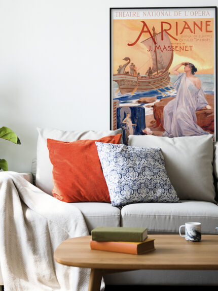 Affiche vintage Algérie France collection Dzeco Art