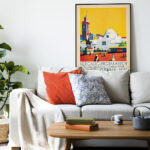 Affiche vintage Algérie collection Dzeco Art