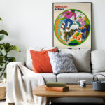 Affiche vintage Algérie USA collection Dzeco Art