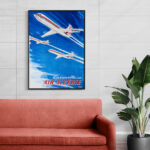 Affiche vintage Algérie collection Dzeco Art