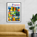 Affiche vintage Algérie France collection Dzeco Art
