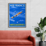 Affiche vintage Algérie France collection Dzeco Art