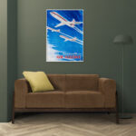 Affiche vintage Algérie collection Dzeco Art