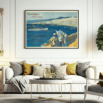 Affiche vintage Algérie collection Dzeco Art