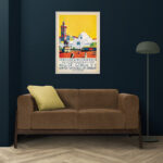 Affiche vintage Algérie collection Dzeco Art