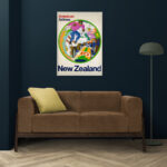 Affiche vintage Algérie USA collection Dzeco Art