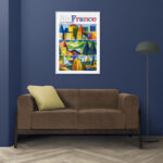 Affiche vintage Algérie France collection Dzeco Art