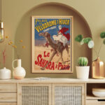 Affiche vintage Algérie collection Dzeco Art