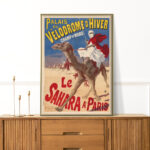 Affiche vintage Algérie collection Dzeco Art