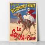 Affiche vintage Algérie collection Dzeco Art