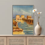 Affiche vintage Algérie Egypt collection Dzeco Art