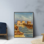 Affiche vintage Algérie Egypt collection Dzeco Art