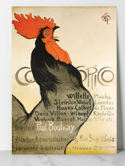 Affiche vintage Algérie Paris collection Dzeco Art