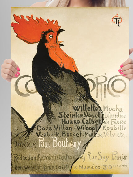 Affiche vintage Algérie Paris collection Dzeco Art