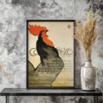 Affiche vintage Algérie Paris collection Dzeco Art