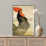 Affiche vintage Algérie Paris collection Dzeco Art