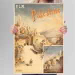 Affiche vintage Algérie Palestine collection Dzeco Art