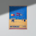 Affiche vintage Algérie France collection Dzeco Art