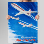 Affiche vintage Algérie collection Dzeco Art
