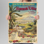 Affiche vintage Algérie collection Dzeco Art