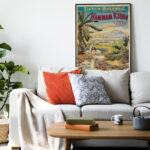 Affiche vintage Algérie collection Dzeco Art