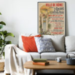 Affiche vintage Algérie collection Dzeco Art