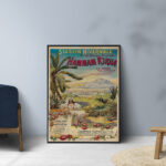 Affiche vintage Algérie collection Dzeco Art