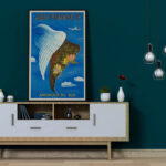 Affiche vintage Algérie France collection Dzeco Art