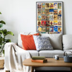 Affiche vintage Algérie collection Dzeco Art