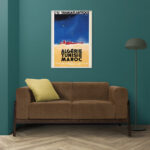 Affiche vintage Algérie collection Dzeco Art
