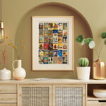 Affiche vintage Algérie collection Dzeco Art