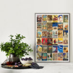 Affiche vintage Algérie collection Dzeco Art