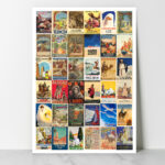 Affiche vintage Algérie collection Dzeco Art