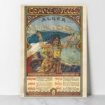 Affiche vintage Etienne Dinet Algérie