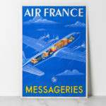 Affiche vintage Algérie France collection Dzeco Art