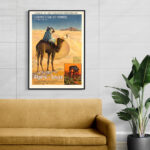 Affiche vintage Algérie collection Dzeco Art