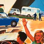 Affiche vintage Algérie Marseille collection Dzeco Art