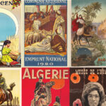 Affiche vintage Algérie collection Dzeco Art