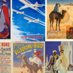 Affiche vintage Algérie collection Dzeco Art
