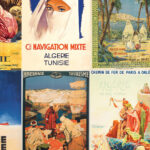 Affiche vintage Algérie collection Dzeco Art